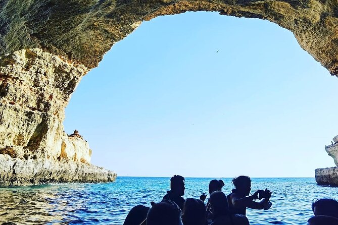 Benagil Caves Tour from Portimao - Praia da Rocha and Algar Seco: dramatic cliffs on the way out