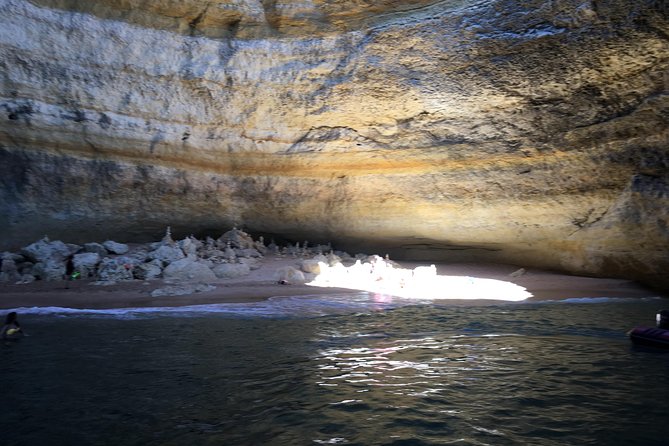 Benagil - Coast Line & Sunset - Algarve Cave Captain - Snorkeling gear and swimming time, getting more out of the water