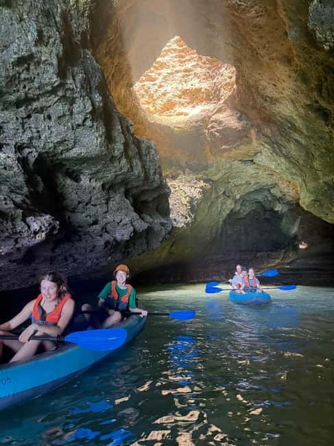 Benagil: Guided Kayak Tour inside caves and Praia da Marinha - The 2-Hour Reality: What You’ll Actually Feel on the Water