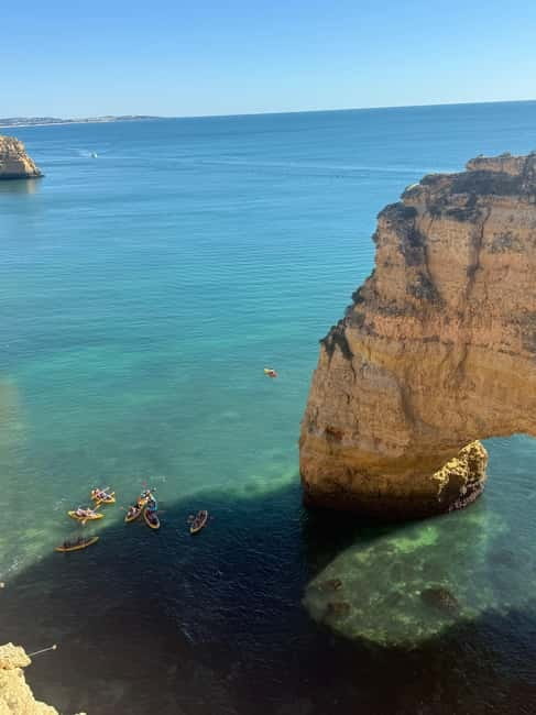 Benagil: Guided Kayak Tour inside caves and Praia da Marinha - Guides Make It Work: The Eugene, Alex, Mike the Viking Factor