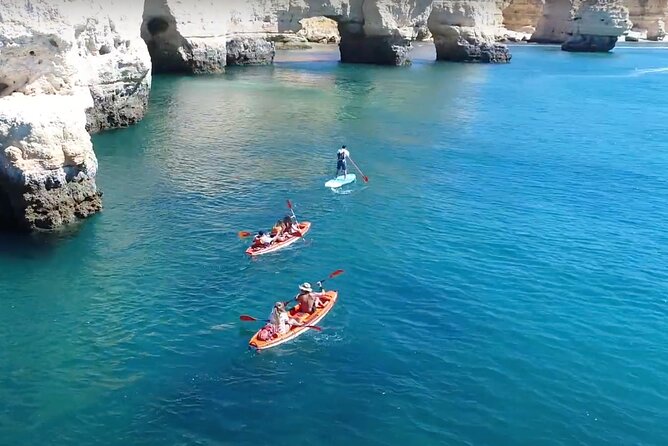 Benagil Kayak Guided Tour Secret Beaches and Caves 2h - Guide style and group size: staying safe and hearing the story