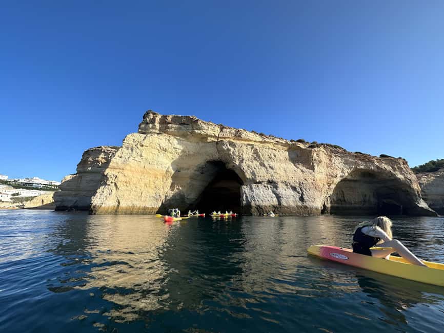 Benagil: Kayak Tour to Benagil Caves – Small Group - Gear and comfort: the difference between OK and good