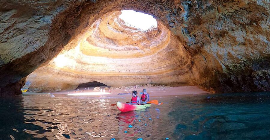 Benagil: Kayaking Adventure in Benagil Caves & Marinha Beach - Benagil Cave Visit: What to Expect in the Real Water