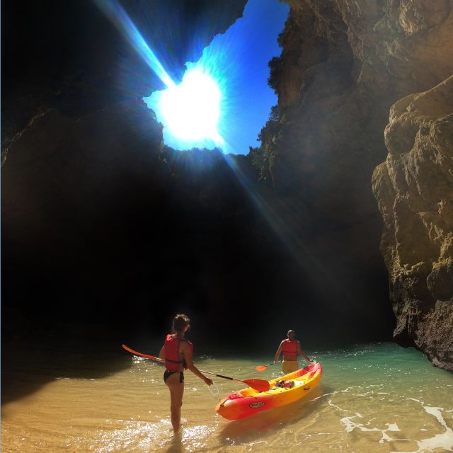 Benagil: Kayaking Adventure in Benagil Caves & Marinha Beach - Who Should Book This Benagil Kayak Tour
