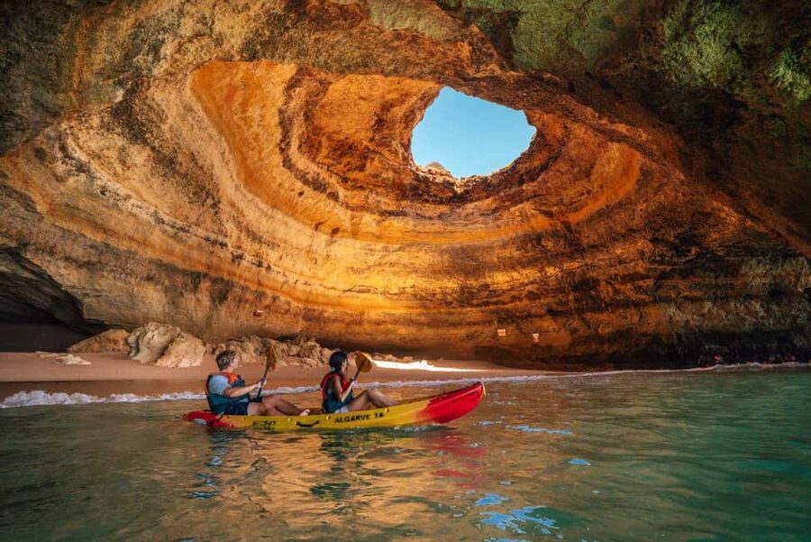 Benagil: Kayaking Tour to the Benagil Cave (Free Shower) - Key things to know before you go