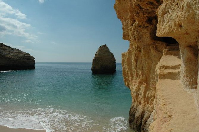 Benagil Long Boat tour (From Carvoeiro to Praia da Marinha) - Stop by stop: Carvoeiro Caves and the Algar de Benagil ceiling eye