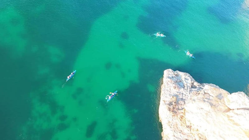 Benagil, Marinha & Albandeira - Kayak w/ Local Guide - When to book: beat the crowds with 7:00 or after 13:00
