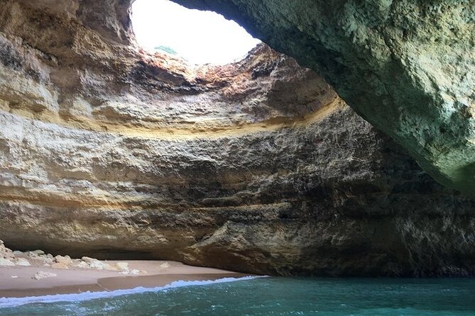 Benagil - Private Tour with Captain - Algarve Cave Captain - Champagne toast and the swim moment, small touches with big payoff
