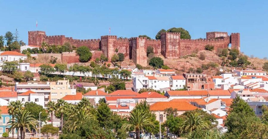 Benagil & Silves Castle Seightseing Tour from Albufeira - Benagil Sea Cave from above: the famous scene without the boat detour