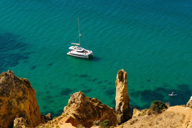 Blue Breeze Full day Private Catamaran Cruise in Lagos, Algarve - Lunch and drinks at sea, done the convenient way