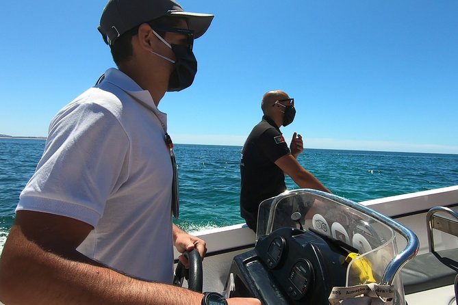 Boat Trip to the Benagil Caves from Armação de Pêra - Tremoços and Nossa Senhora da Rocha: Rustic, Small, and a Little Wild