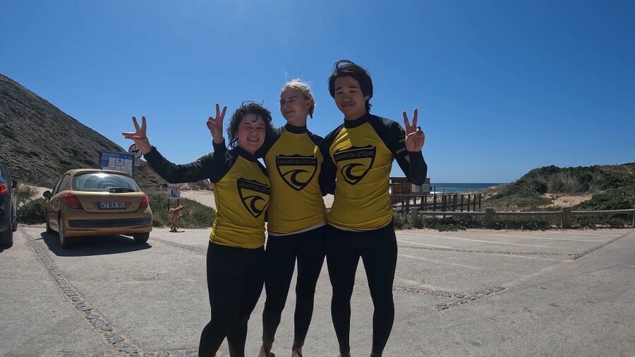 Carrapateira: Surf Lesson - Standing Up, Catching Your Wave, Then Relaxing