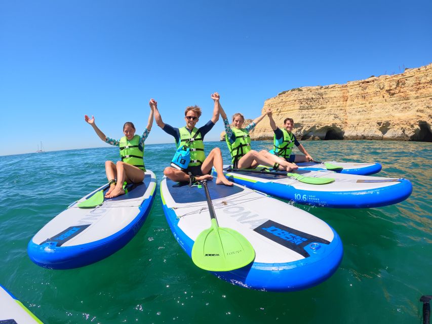 Carvoeiro: Benagil Cave Kayak Tour with 4k Photos - The Benagil Sea Cave stop: what it feels like when you stay in the kayak