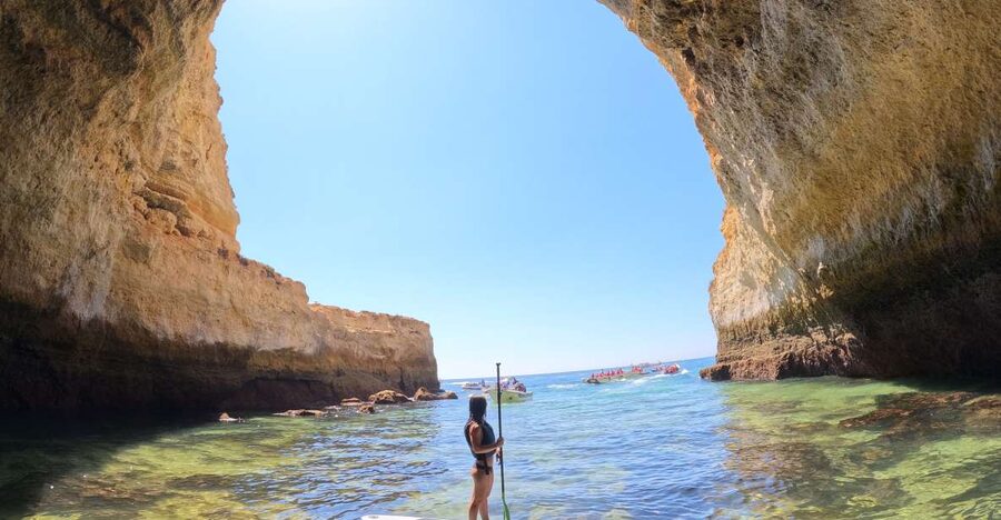 Carvoeiro: Benagil Cave Kayak Tour with 4k Photos - Guides, pacing, and the “small group” advantage