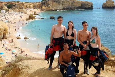 CLIFF JUMPING tour – Coasteering in Albufeira