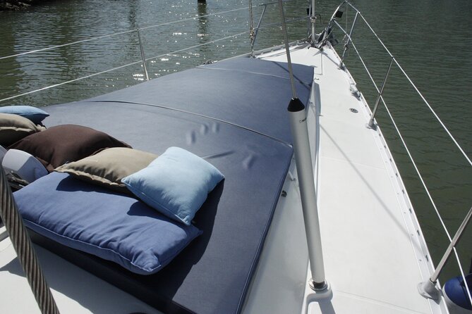 Coastal Tour on a Luxury Sailing Yacht - Vilamoura(Max 12 Guests) - Olhos de Água fishing village: the view that feels local