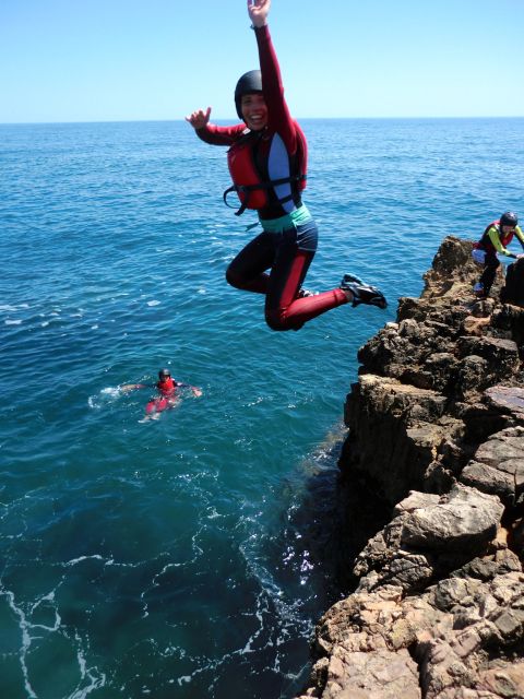 Coasteering Algarve: Cliff Jump, Swim & Climb in Sagres - Sea caves, grotto swims, and the turquoise water effect