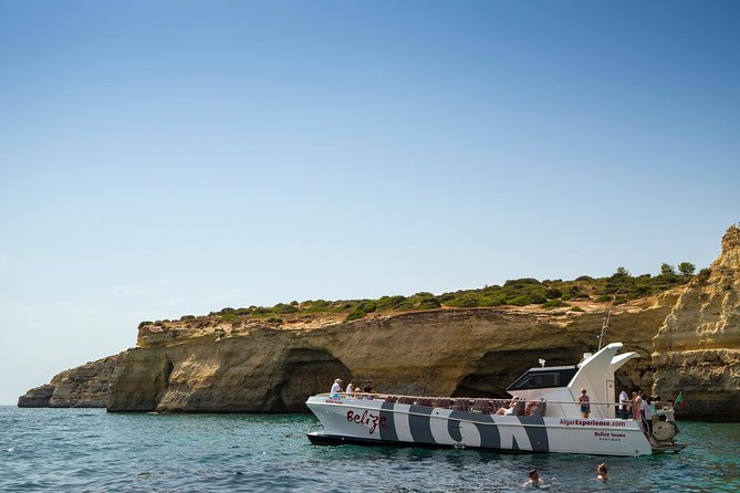 Dolphin Watching and Cave Boat Cruise from Albufeira - Stop 1: The Algarve coast loop, with caves and dolphin searches
