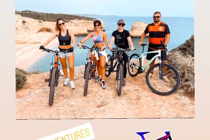 E-Bike Tour: Sete Vales Suspensos Trail (Marinha and Benagil) - Praia de Benagil and the Algar de Benagil cave area