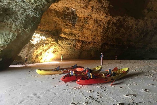 Explore Algarve Caves & Wild Beaches Kayak Tour - Stop 1: Albandeira Beach for first paddling confidence