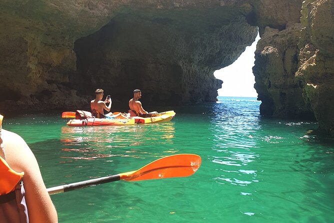 Explore Algarve Caves & Wild Beaches Kayak Tour - The cave portion: 3 to 4 caves, plus the story behind them