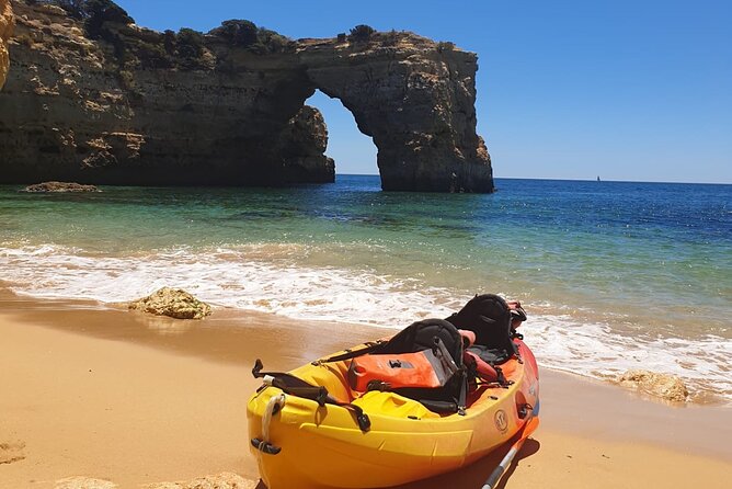 Explore Algarve Caves & Wild Beaches Kayak Tour - Stop 3: Praia da Senhora da Rocha and the wild beach break