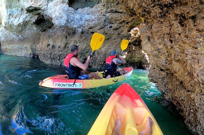 Explore Secret Caves and Beaches of Alvor - Boat & Kayak Tour - Safety and Comfort: Kayaks, Life Jackets, and Real Guidance