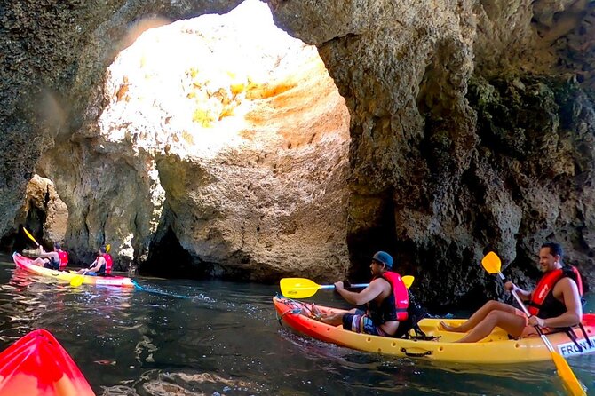 Explore Secret Caves and Beaches of Alvor - Boat & Kayak Tour - Group Size, Language, and Who This Tour Fits Best