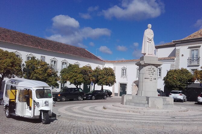Faro City Tour on Electric Tuk tuks - Entering Faro by electric tuk tuk, not on foot