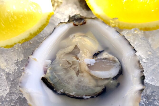 Faro Food Tour & Drinks and City highlights 10 Tastings - Marina de Faro finish: closing drinks with a waterfront mood