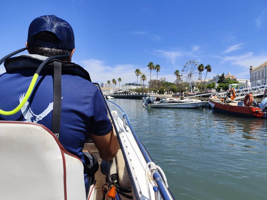 Faro: Pudim Real Boat Tours 6h guided boat tour Ria Formosa - The itinerary flow: two 1-hour island stops plus a 2.5-hour lunch break