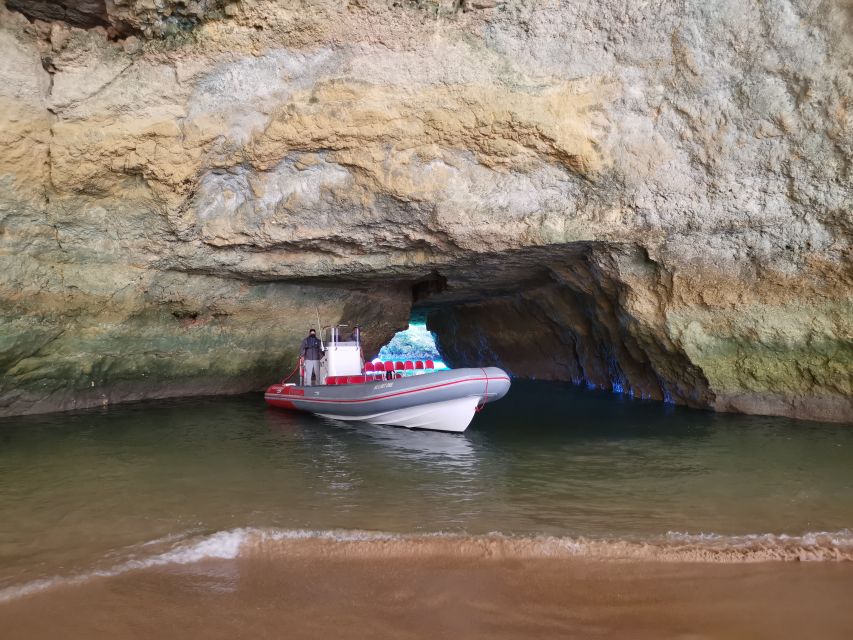 From Albufeira: Benagil Caves and Dolphins Guided Boat Tour - Secret Beaches and Rock Formations: More Than a Single Cave Stop