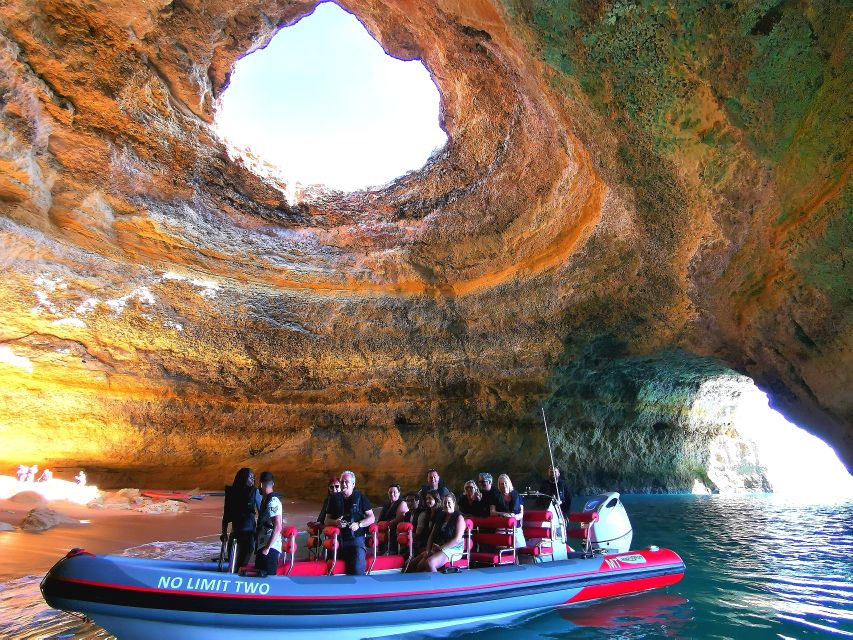 From Albufeira: Benagil Caves and Dolphins Guided Boat Tour - Crew Energy and Comfort: Guides Like Daniel and Skippers Like Cristiano