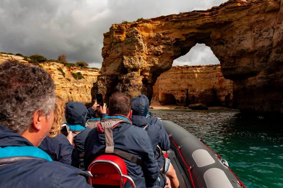 From Albufeira: Benagil Caves Excursion by Boat Private - Price and value for $412 per group up to 12 people