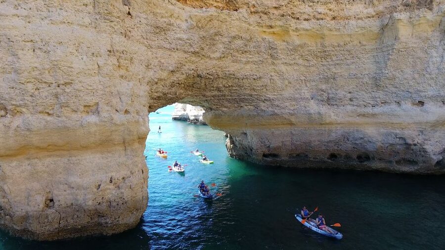 From Albufeira: Benagil Hidden Caves Tour by Kayak - Duration and Timing: Plan Around a 2h45 to 3h Adventure