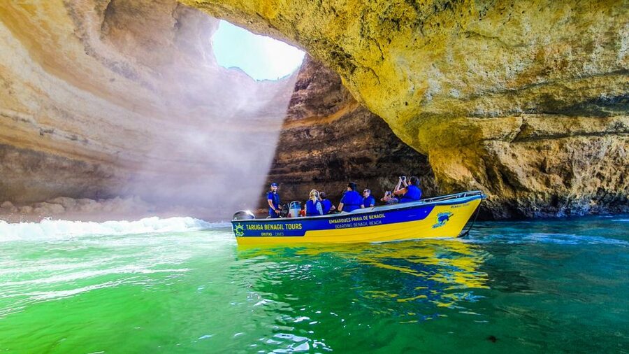 From Benagil: Benagil Cave & Marinha Beach Express Tour - Taruga Benagil Tours start, and how to prepare so it runs smoothly