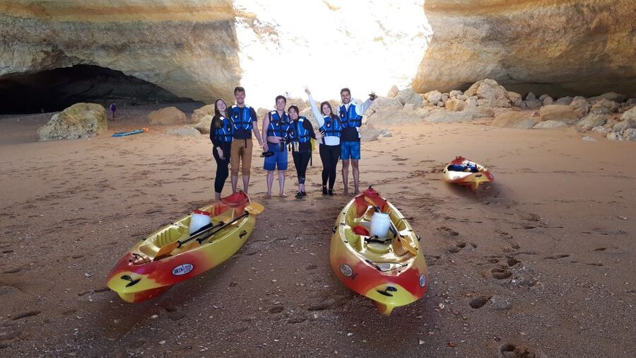 From Benagil: Benagil Caves Kayak Tour - Hour 2: Praia da Marinha stop for deserted-beach vibes
