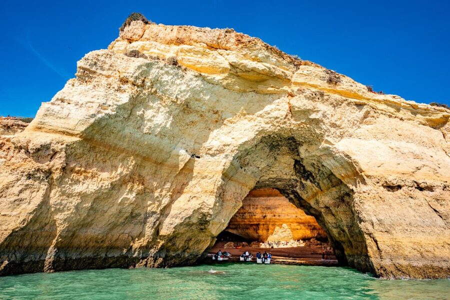 From Carvoeiro: Benagil Caves and Praia da Marinha Boat Trip - The Optional Swim Stop in Turquoise Water