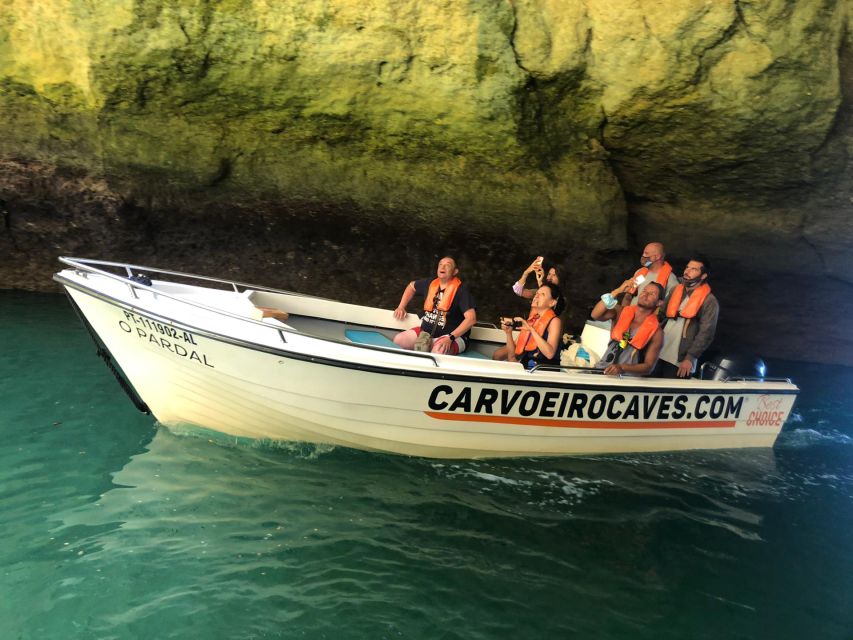 From Carvoeiro: Benagil Caves and Praia da Marinha Boat Trip - What the Small-Group Format Feels Like on Board