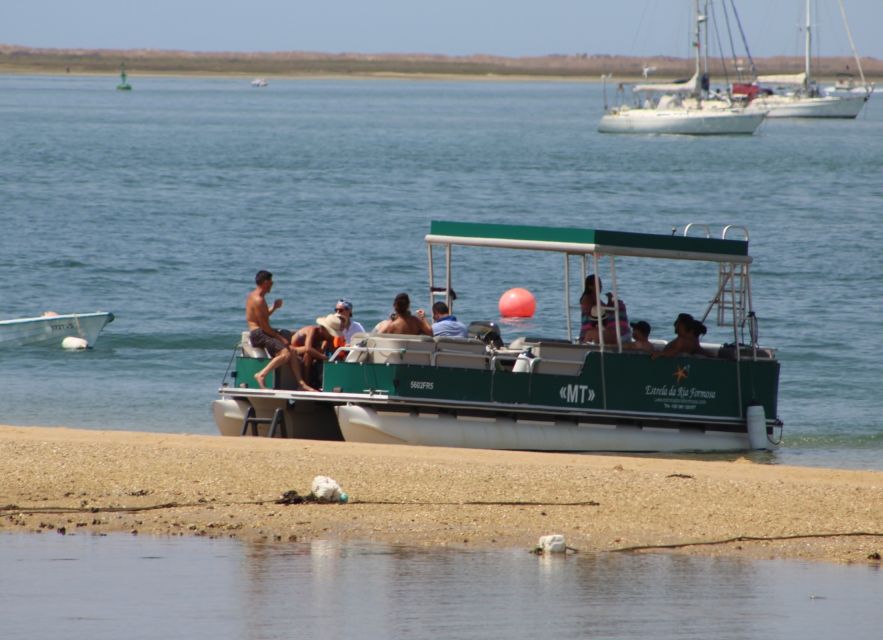 From Faro: 2-Island, 2-Stop Ria Formosa Catamaran Tour - The guided Natural Park talk that actually helps