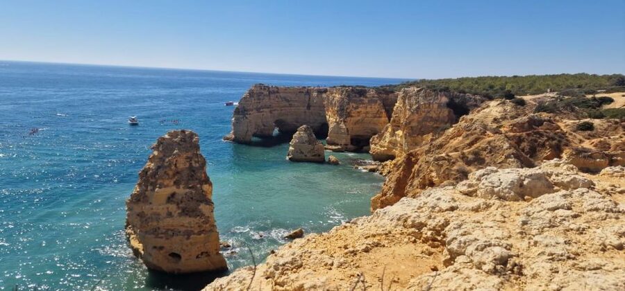 From Faro: Benagil Cliffs Hiking & 4 Treasures Experience - Beach Time, Snorkeling Gear, and the Weather Truth