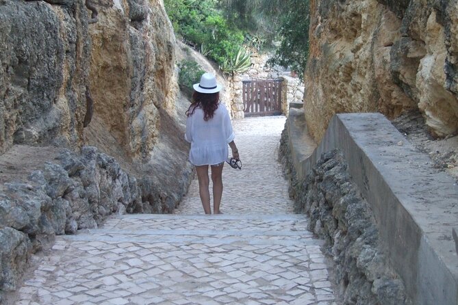 From Faro: Benagil Hiking Cliffs and the 4 Treasure Experience - Top of Benagil Cave: treasure two for the lookout crowd