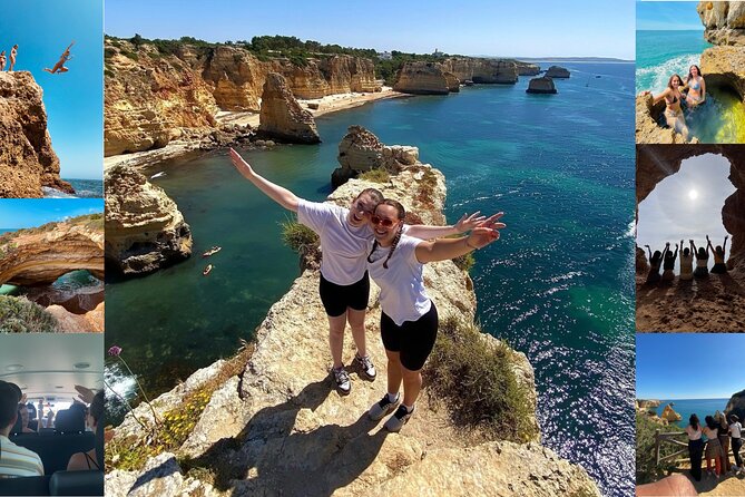 From Faro: Benagil, Marinha Beach, 7 Hanging Valleys, Algar Seco - Meeting the guide and getting into the rhythm outside Faro