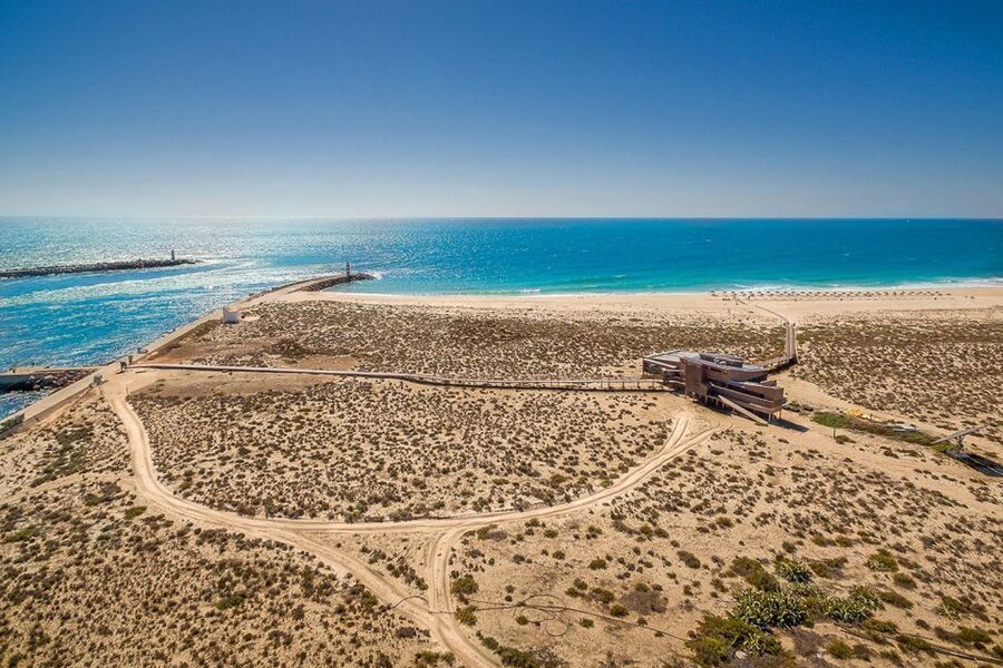 From Faro: Ria Formosa Hop-On Hop-Off 3 Islands Cruise - Stop 1: Desert Island for Quiet Beach Time and Wildlife Watching
