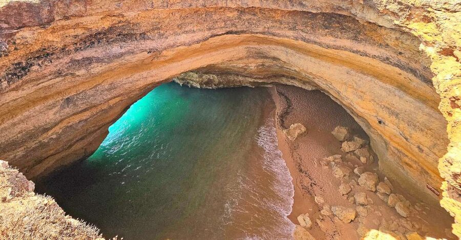 From Faro: The Original Benagil Cave, Marinha & More Tour - How Benagil Cave Works Now, When You Cannot Enter