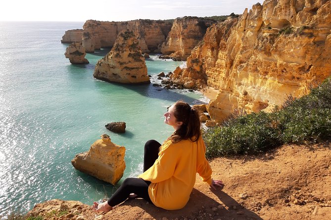 From Faro: Visit Benagil Cave, Marinha Beach, Algar Seco & More - When water conditions get spicy, respect the Atlantic
