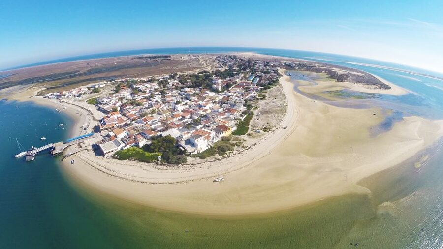 From Fuzeta: 2-Hour Southeast Ria Formosa Boat Trip - Armona Island: coffee, crystal-clear water, and a quick reset