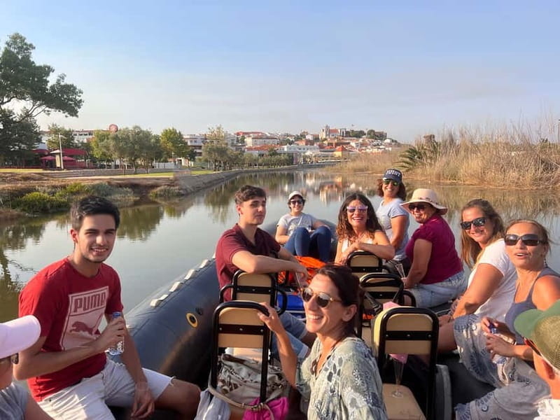 From Lagoa: Visit Silves Town by Boat with Hop Off & Hop On - The first minutes: safety briefing and a boat designed for comfort