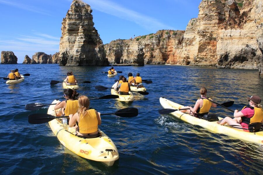 From Lagos: Algarve Coast and Caves by Kayak - Guide power: what makes the trip feel easy