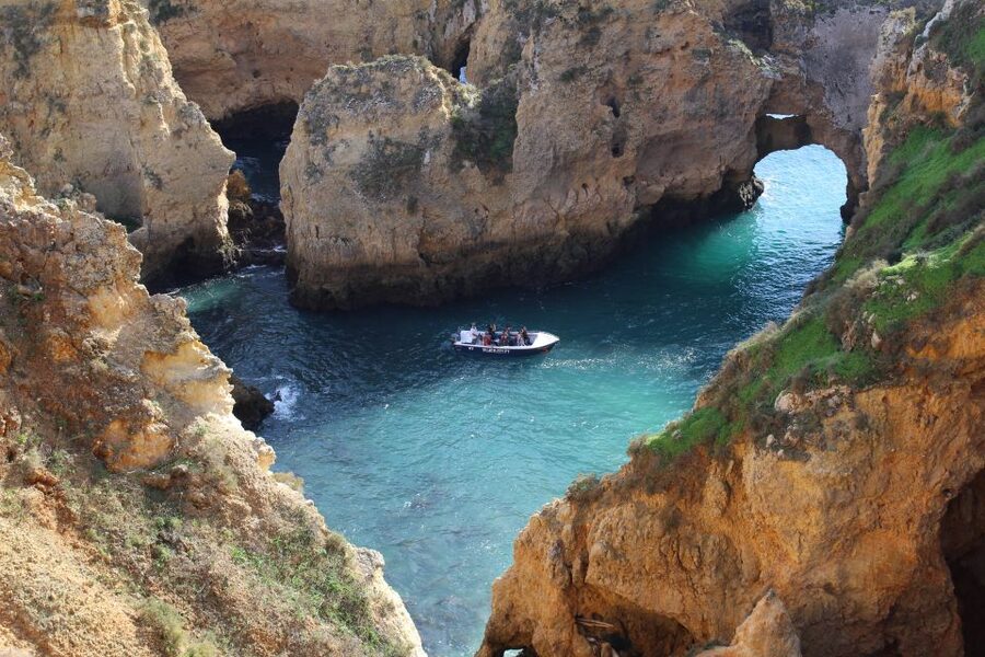 From Lagos: Boat Cruise to Ponta da Piedade - Praia do Camilo pass-by: cliffs, color, and the angles you cannot copy from shore